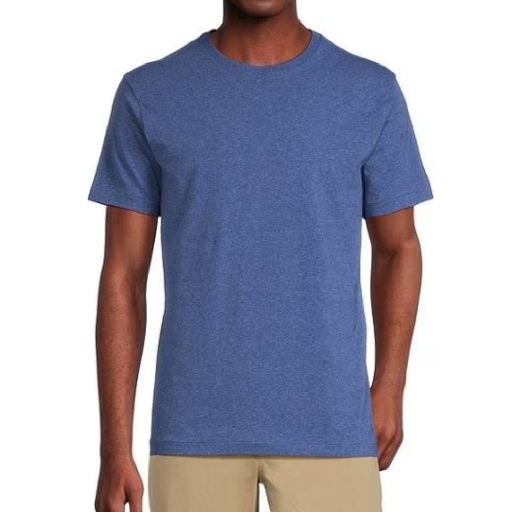 Cremieux Blue Label Men`s Slim-Fit Crew Neck Short Sleeve Tee, Size L